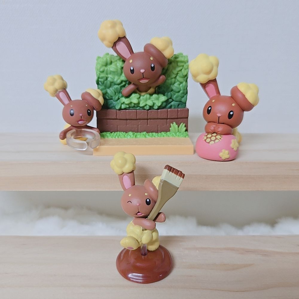 【雷市場（ポンジャン）商品韓国直送】 ポケットモンスター 耳巻き リーメント ガチャ フィギュア グッズ 4 種