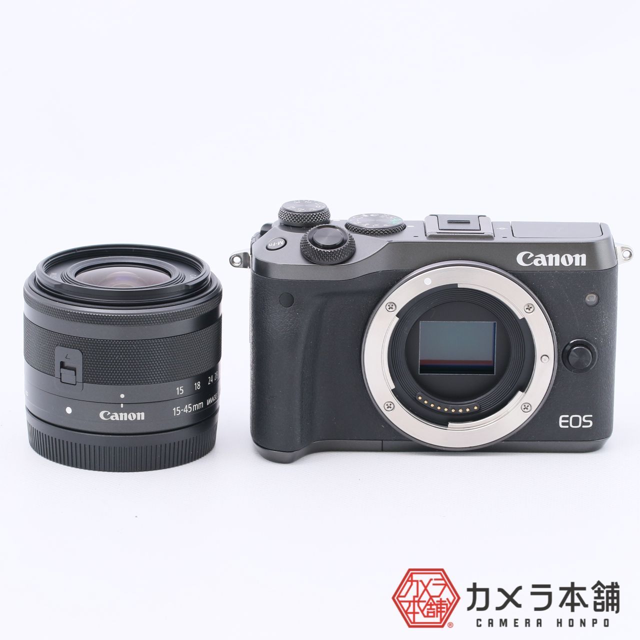 Canon EOS M6 Mark Ⅱ パンケーキ＆標準ズームレンズセット EOS M