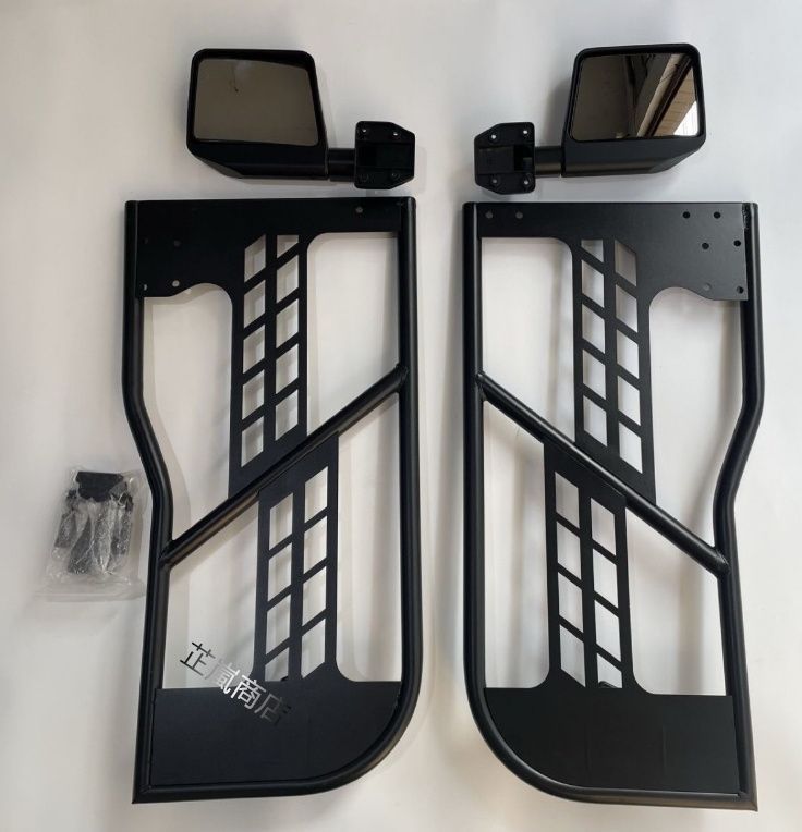 ジープ・ラングラー JK⁄JL⁄JT 4スチールチューブドア セミドアミラー