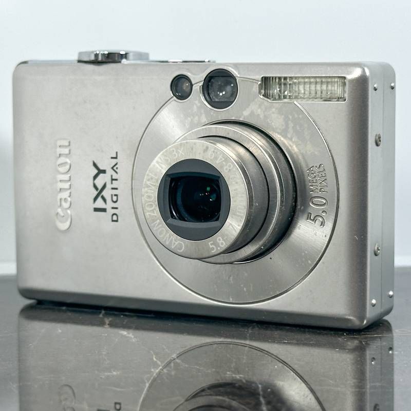 Canon キヤノン IXY DIGITAL 60 コンデジ デジカメ カメラ 動作 済み 光学3倍ズーム レトロデジカメ 平成レトロ カメラ