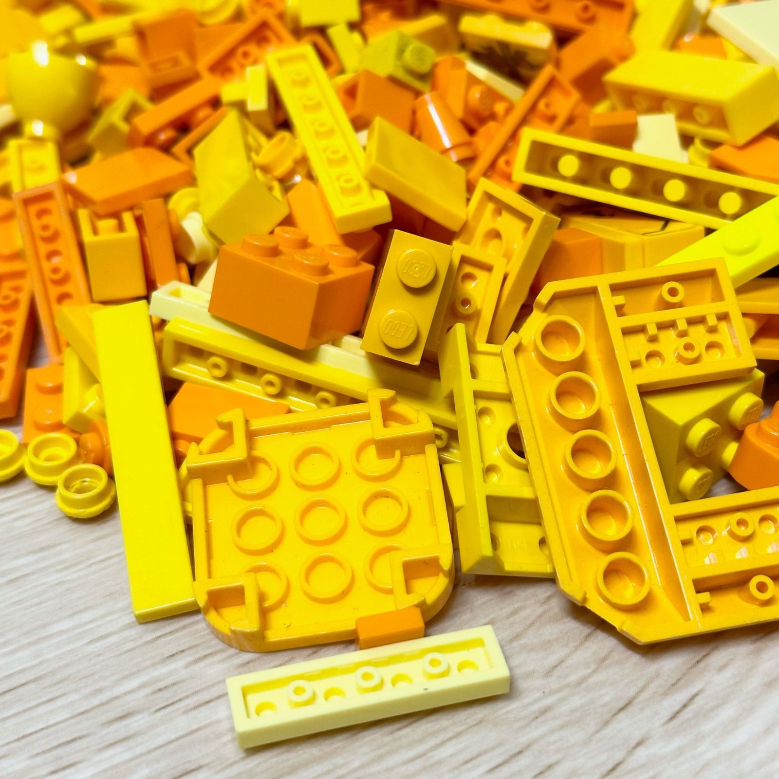 LEGO レゴ イエロー 黄色 オレンジ系 中古 パーツ ブロック ラウンド