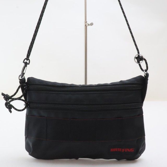 2510-15 ブリーフィング ビームスボーイ ショルダーバッグ サコッシュ BRIEFING BEAMS BOY ナイロン製 ブラック