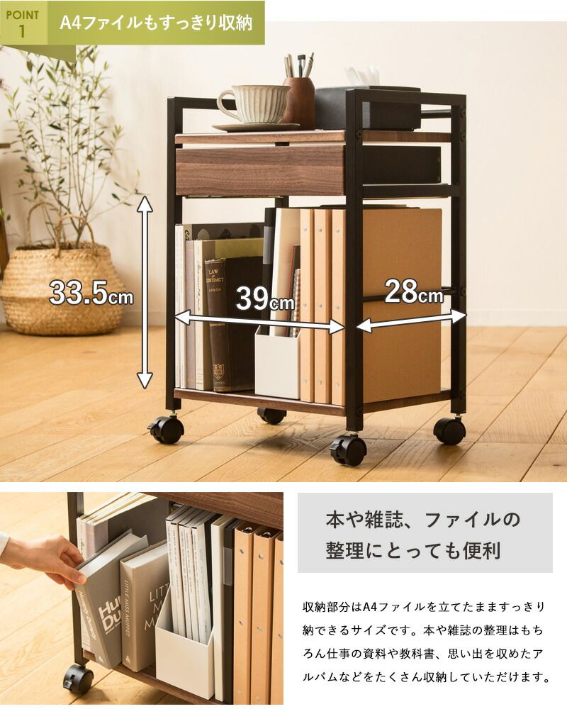 デスクサイドワゴン