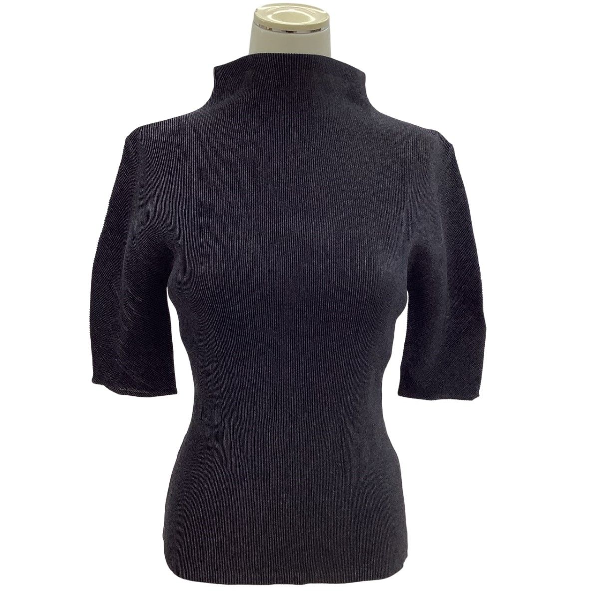 ISSEY MIYAKE イッセイミヤケ PLEATS PLEASE カットソー SIZE 3 ブラック