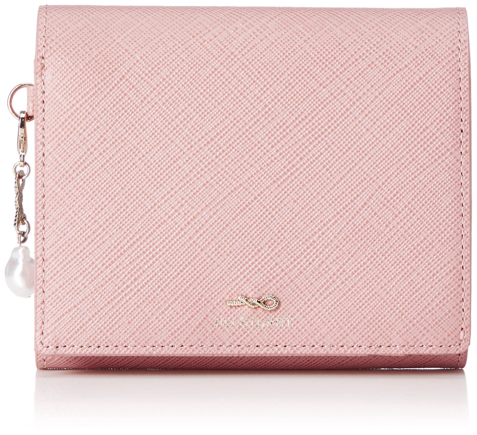 色: ピンクジル スチュアート 二つ折り財布 グローリア