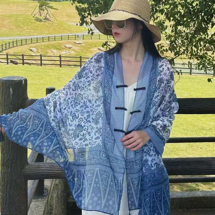 MISSONI ポンチョ　コート　エスニック　トライバル　ネイティブ柄　美品 全品Point10倍!最大倍率50% エスニックストール ポンチョ