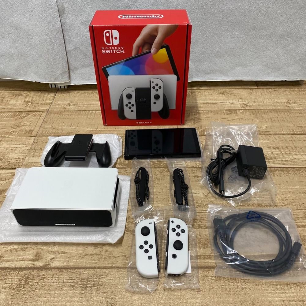 08w8406 任天堂 Nintendo Switch ニンテンドースイッチ 有機ELモデル ホワイト 動作 済み 完動品