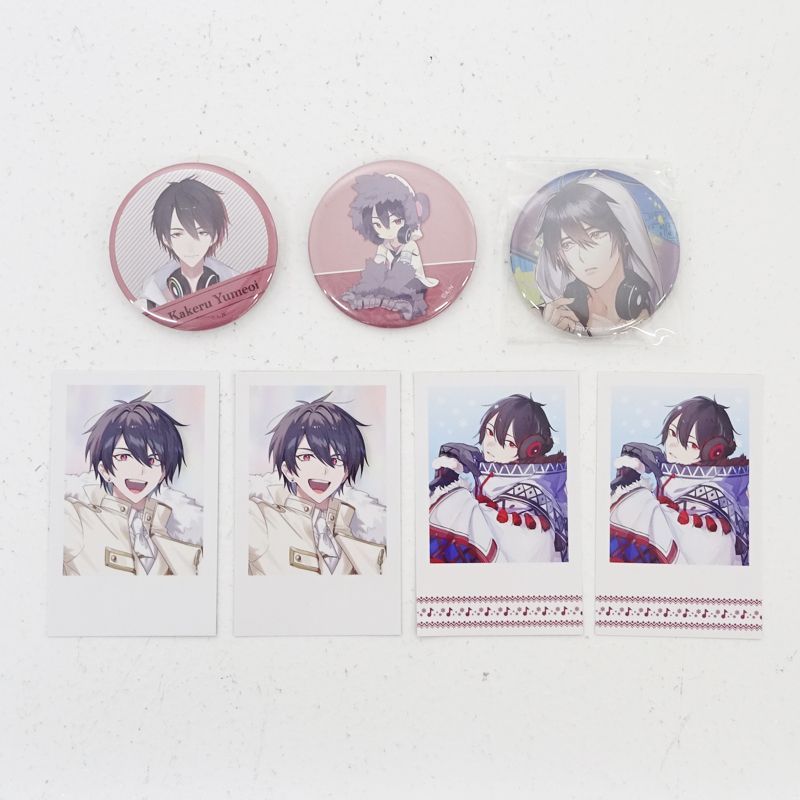 破格 にじさんじ 夢追翔 にじぬい ぱぺ 缶バッジ アクスタ まとめ売り にじさんじ 夢追翔 ぱぺっと - メルカリ