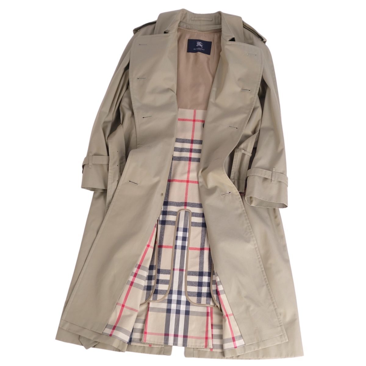 極美品 バーバリー ロンドン BURBERRY LONDON トレンチコート ラ 