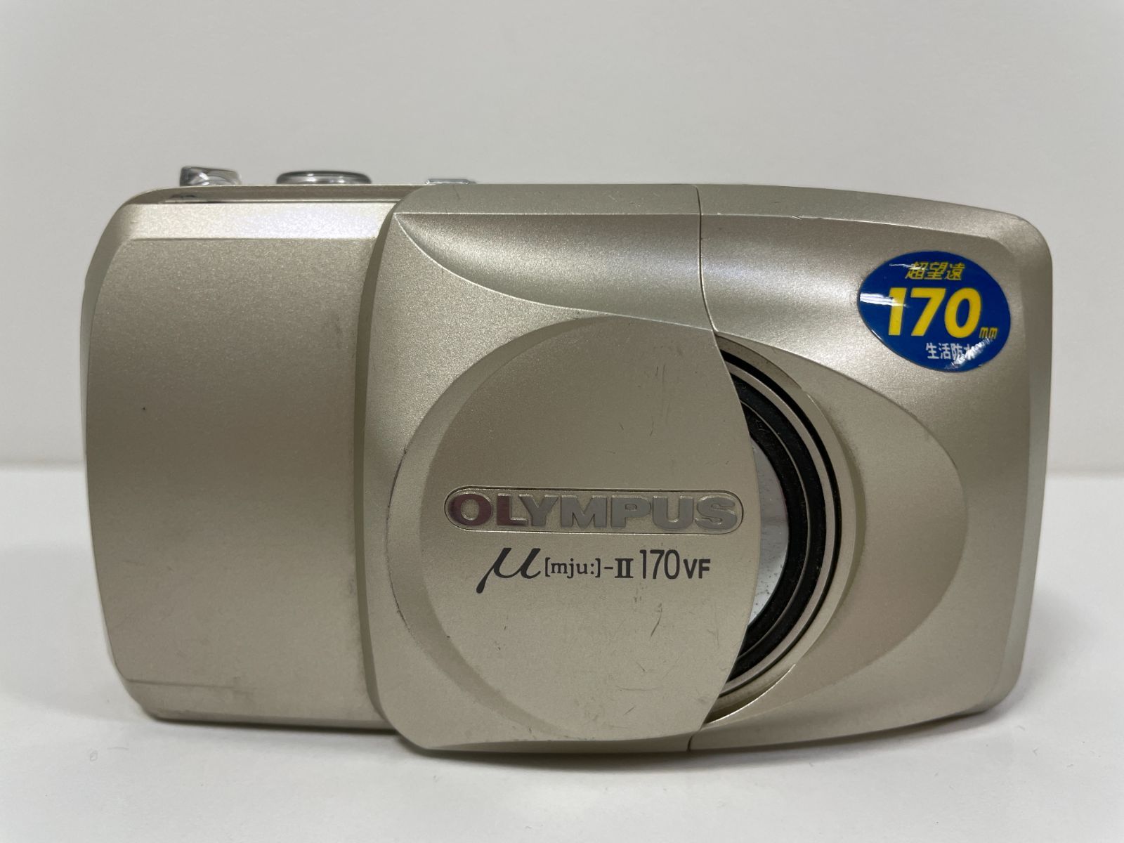【動作確認済み】OLYMPUS μ[mju:]-II 170VF 動作確認済み】OLYMPUS μ［mju:］II 170 VF OLYMPUS μ Ⅱ 170 VF動作品