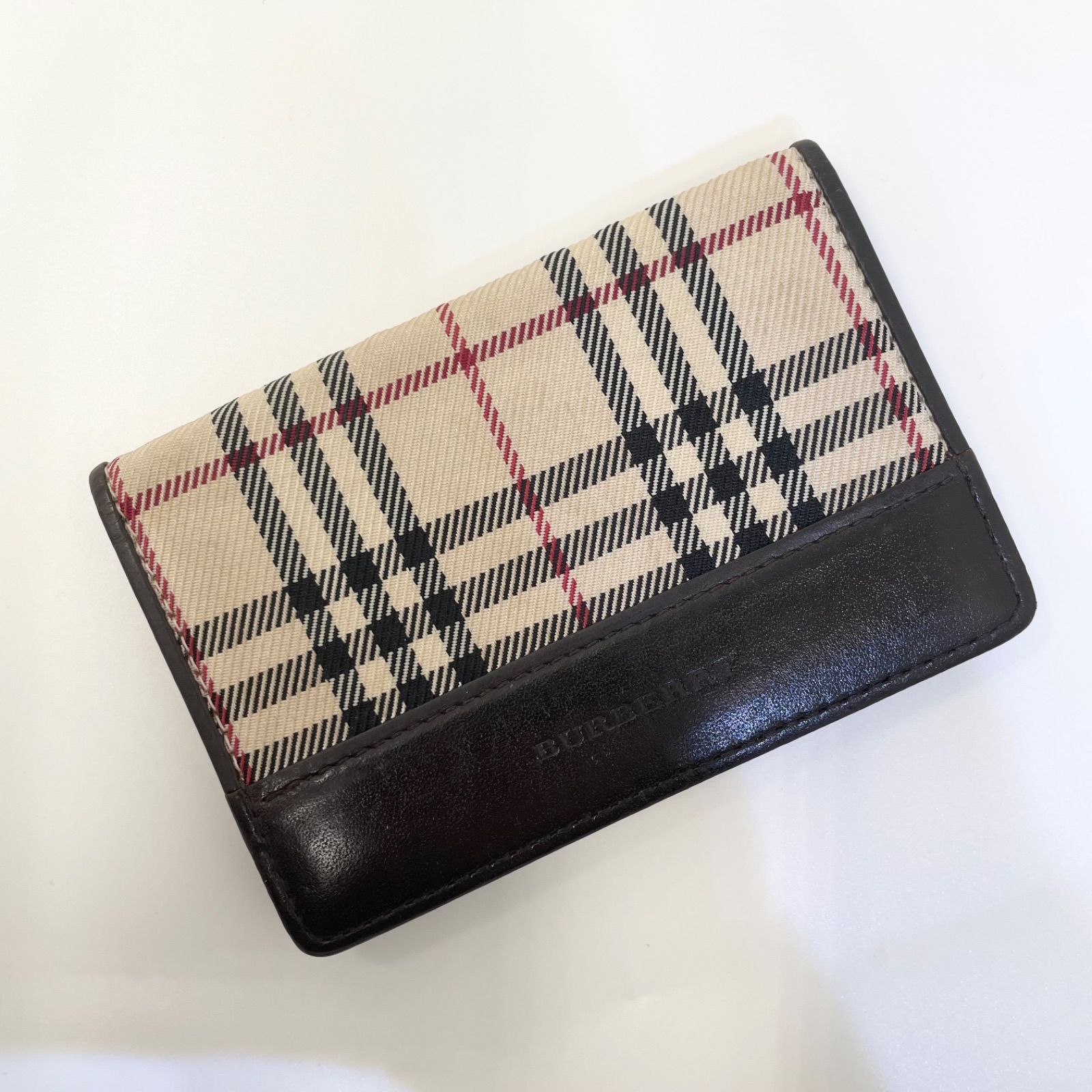 BURBERRY バーバリー ノバチェック 名刺入れ カードケース 小物入れ 