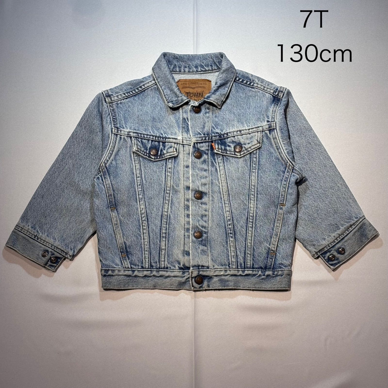 made in USA Little Levi s Levi s デニムJKT Gジャン ジャンパー アウター Vintage キッズ 男の子 女の子 親子コーデ