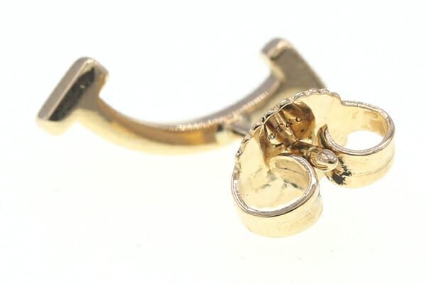 ティファニー 片耳ピアス ティファニーT スマイル YG - メルカリ