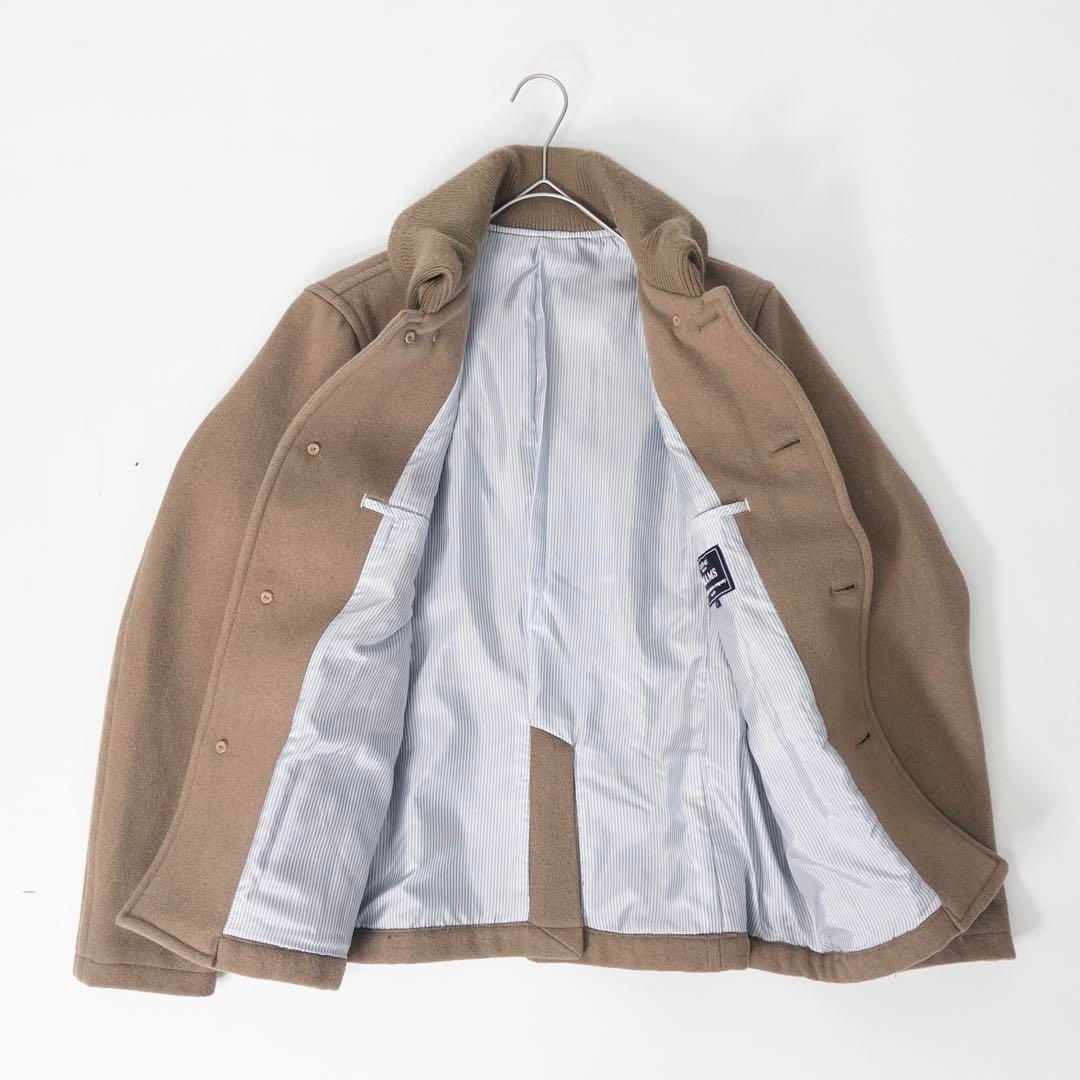 【美品】ビームス BEAMS ゴールドブラウン ウールコート BEAMS（ビームス）フリース フーデッド コート（コート その他