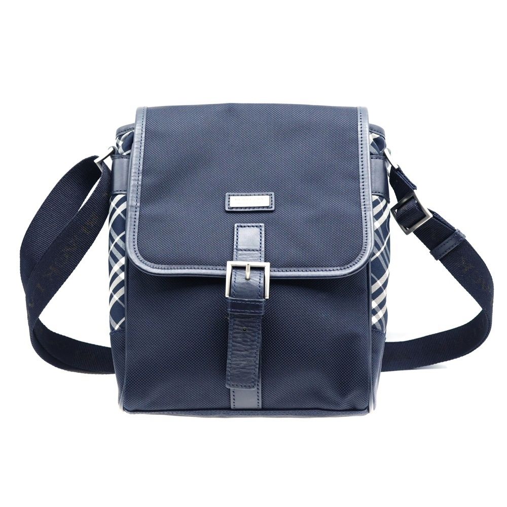 BURBERRY BLACK LABEL メッセンジャーバッグ ノバチェック BURBERRY BLACK LABEL (バーバリー ブラックレーベル