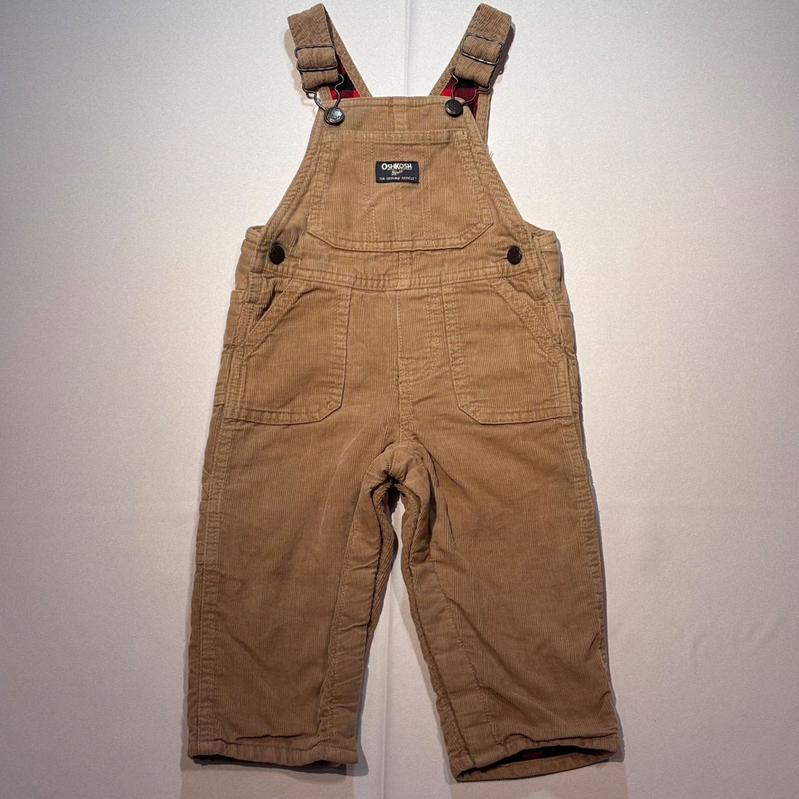 オシュコシュ コーデュロイ オーバーオール ヴィンテージ oshkosh Size