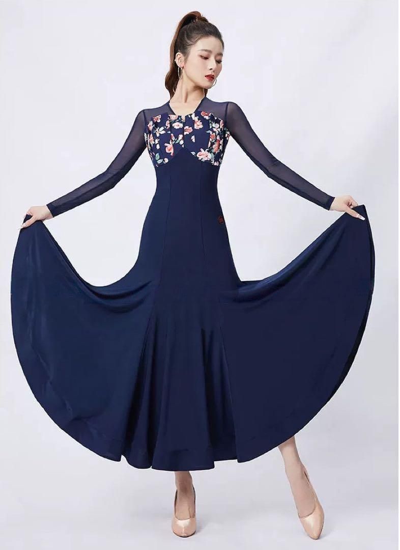 スタンダード花柄ワンピース