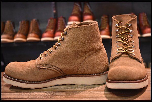 9D 良品 12年】レッドウィング 8181 スエード アイリッシュセッター 茶 ミュールスキナー プレーントゥ ブーツ redwing  HOPESMORE【EC095】 - メルカリ