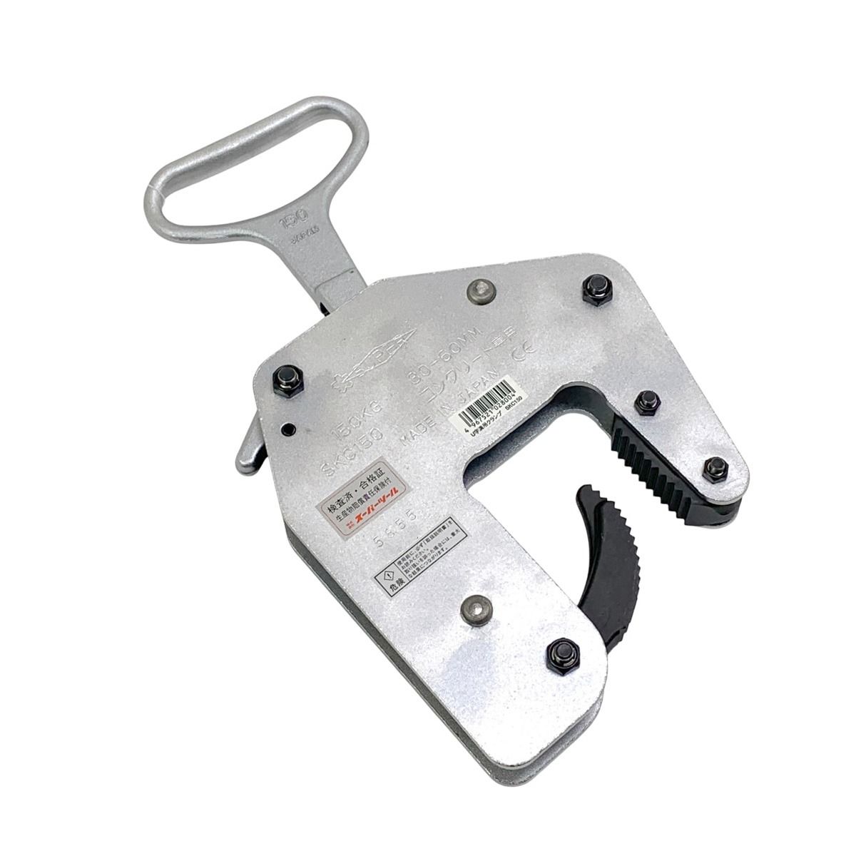 SUPERTOOL スーパーツール U字溝吊クランプ ハンドタイプ 30 60mm SKC 150