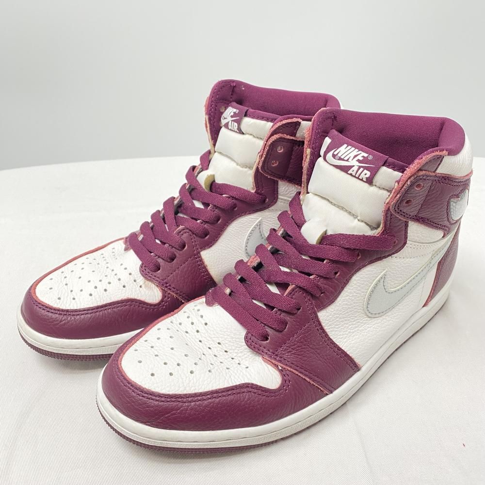 NIKE AIR JORDAN Nike Air Jordan 1 High OG Bordeaux 26.5cm 555088-611 ナイキ エア フォース 1 ロー レイガンズ 17