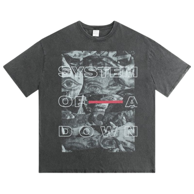 SYSTEM OF A DOWN VINTAGE Tシャツ オアシス ニルバーナ