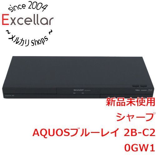 bn:8] 【新品(開封のみ)】 SHARP AQUOS ブルーレイディスクレコーダー 2TB 2B-C20GW1 - メルカリ