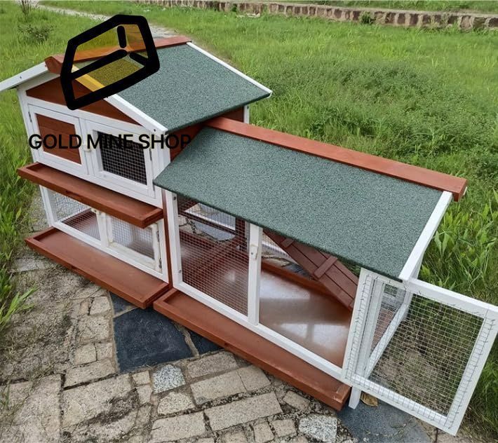 屋外木製鶏小屋