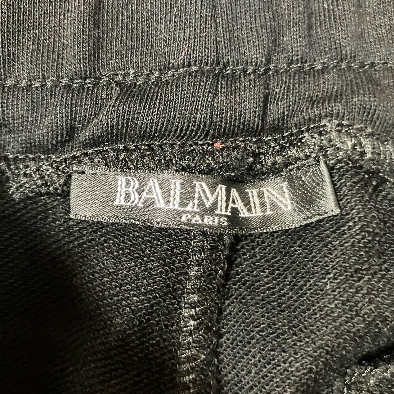 r)BALMAIN HOMME ランウェイ バルマンオム 配色切替 バイカー 