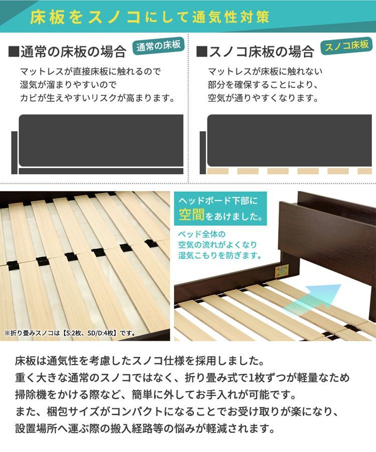 コンセント2口付き