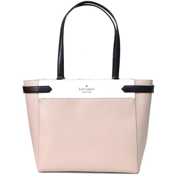 ケイトスペード バッグ katespade レザー ラップトップ バイカラー 