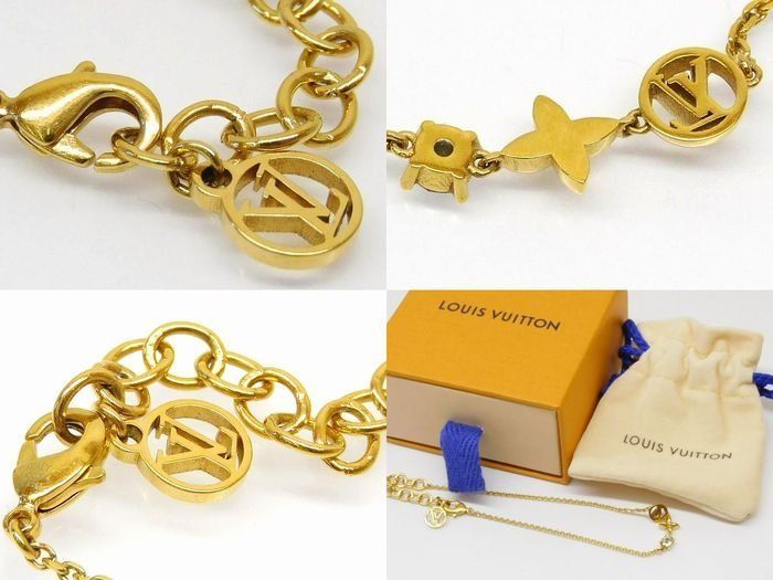 Louis Vuitton ゴールド ブレスレット ルイヴィトン ブレスレット レディース LOUIS VUITTON