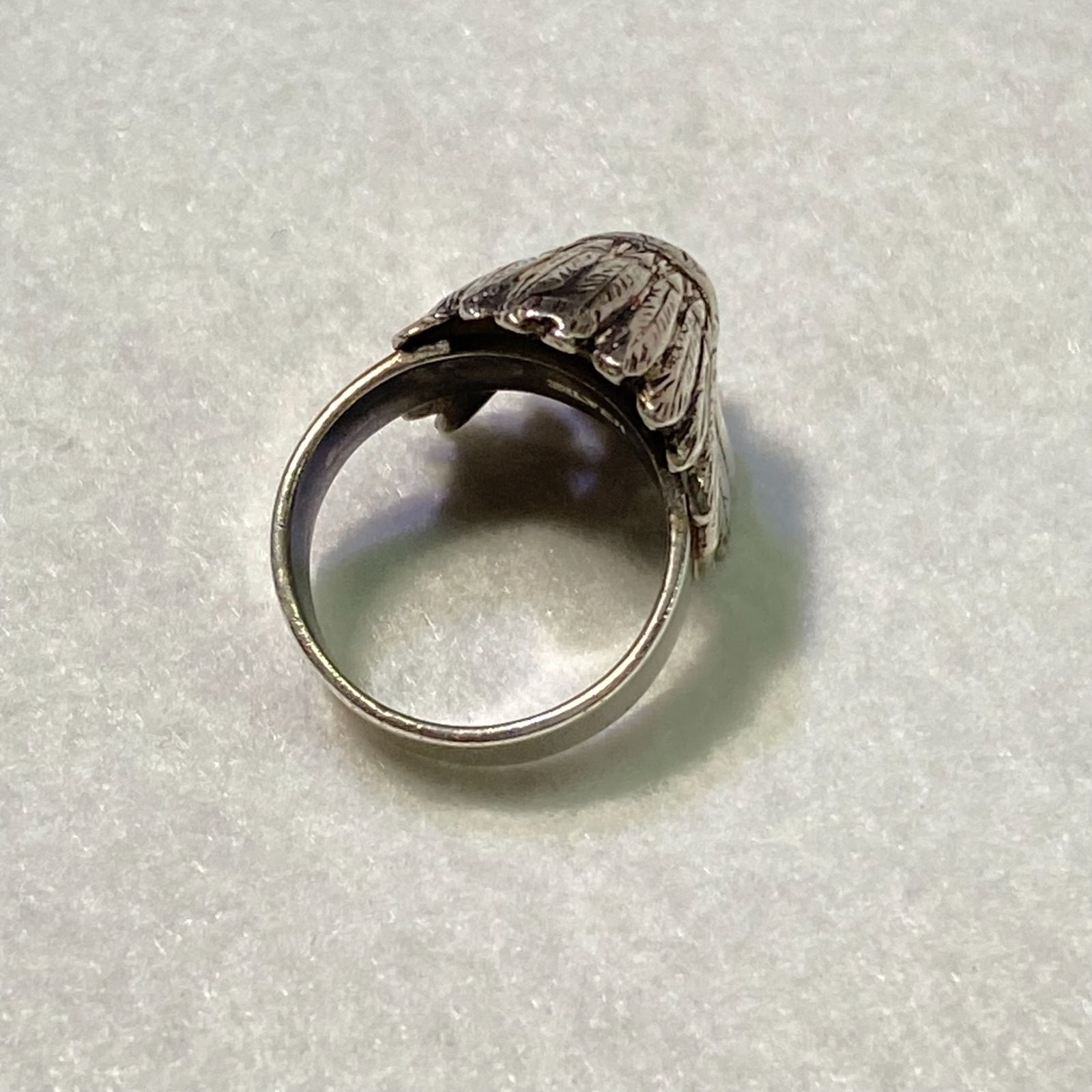 ハンド　手　モチーフ　シルバー　リング　ヴィンテージ　アンティーク リング 指輪 レディース 鮫 ハンマーヘッド シャーク アンティーク風