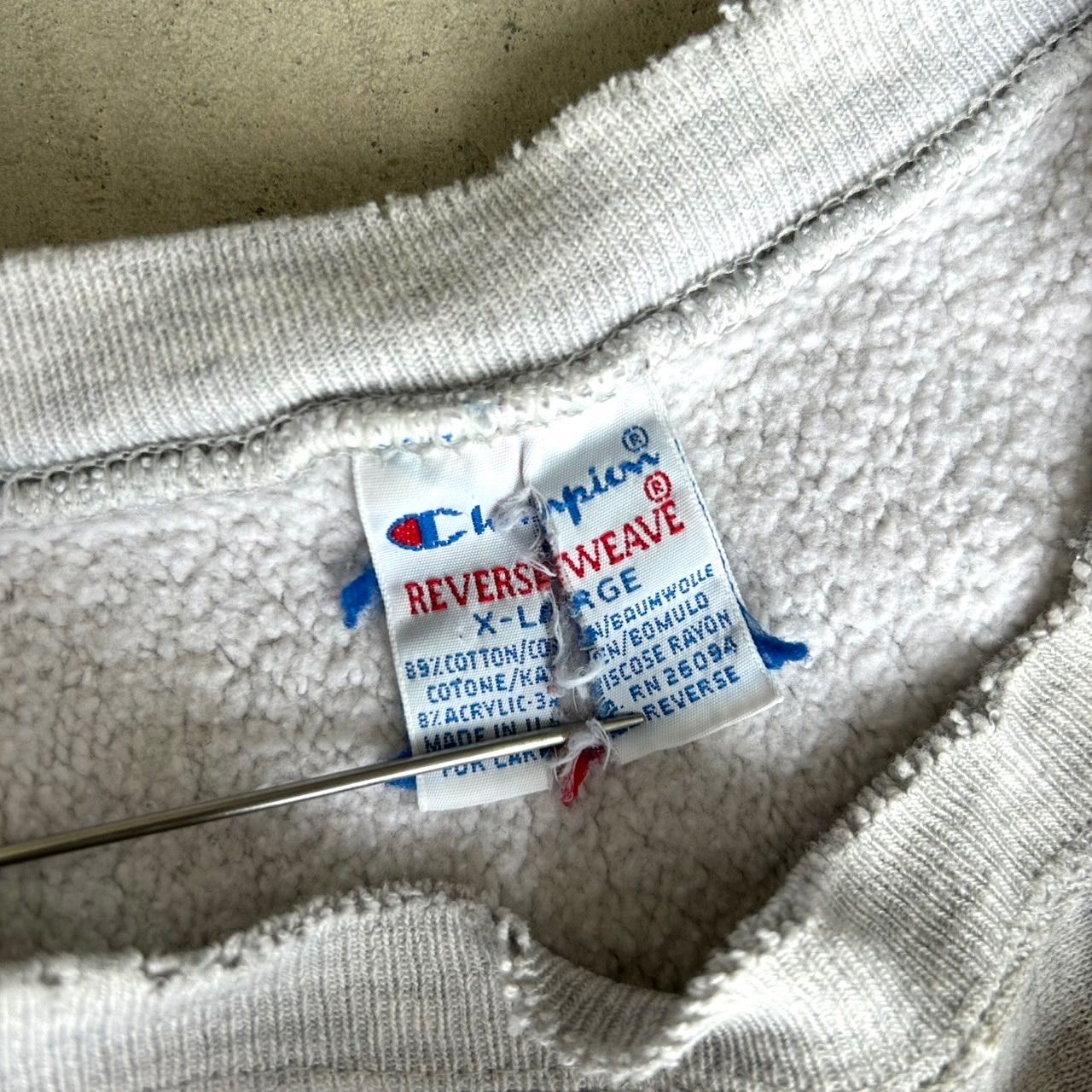 チャンピオン リバースウィーブ 目付き 古着 80s USA製 Champion