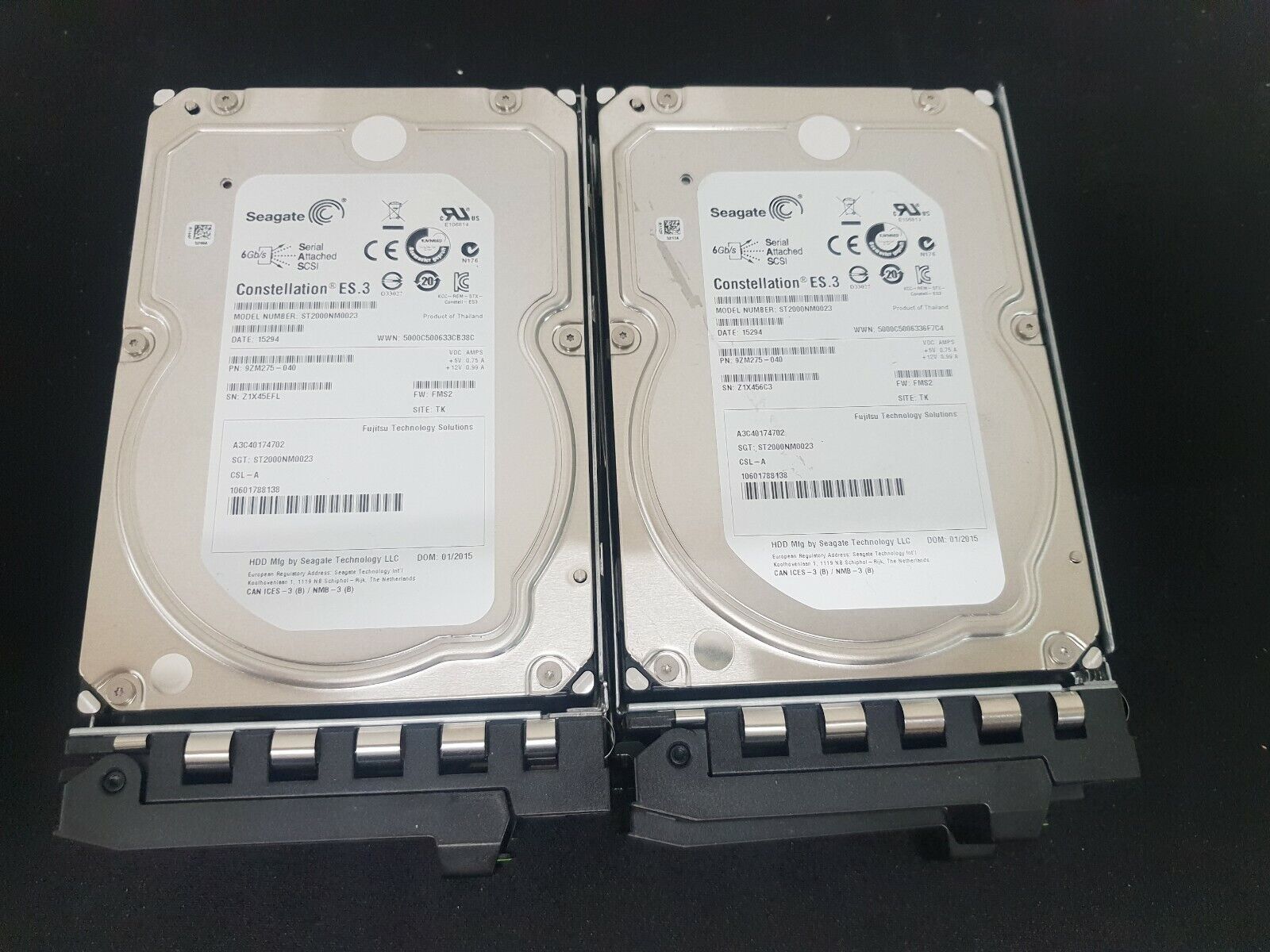 ED 富士通 SAS/2TB/7.2K HDD-S26361-F3820-E200
