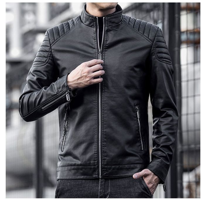 バイクウェア バイクジャケット メンズ レザージャケット 刺繍柄