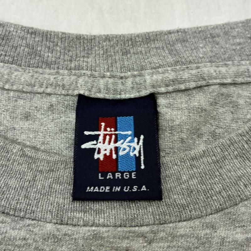 90s Stussy ステューシー Tシャツ　シャードーマン　赤青タグ 90s Stussy ステューシー Tシャツ シャードーマン 赤青タグ