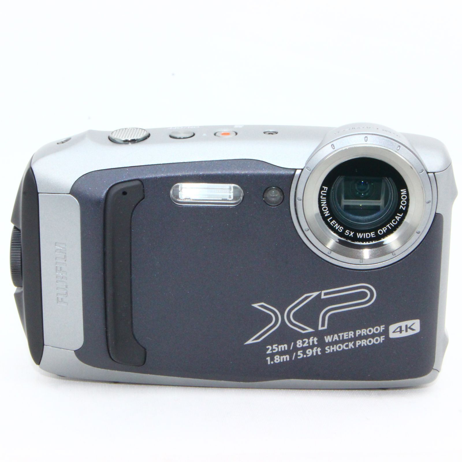 FUJIFILM 防水カメラ XP140 ダークシルバー FX-XP140DS