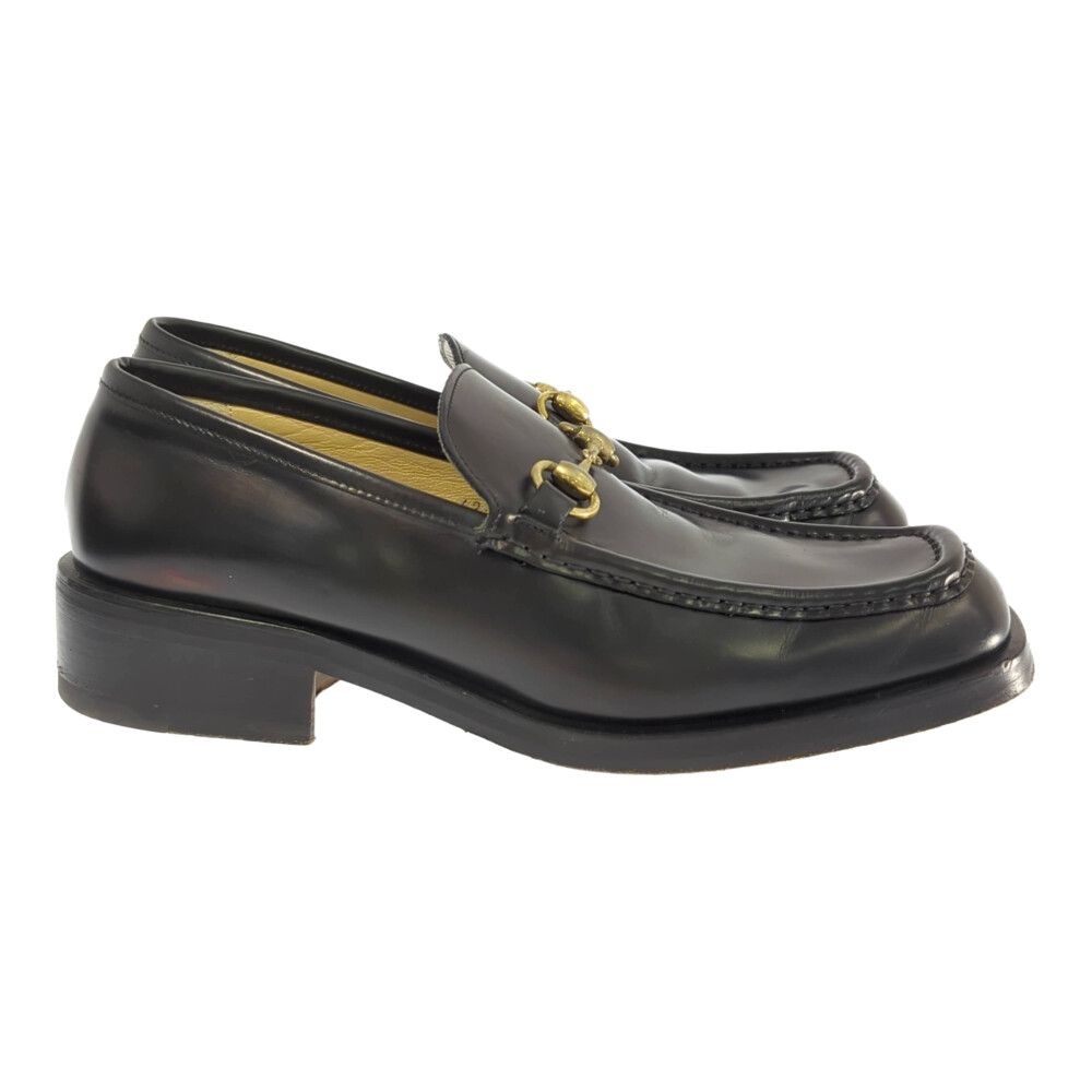 GUCCI グッチ ホースビット・レザーシューズ ローファー 靴/110/0222