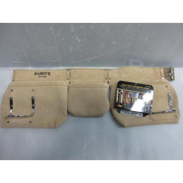 KUNY'S スエード 腰袋 ペンドラ差し 2点セット クニーズ KUNY'S 腰袋