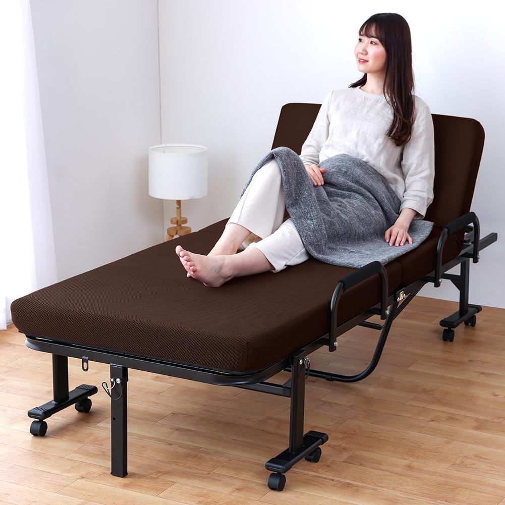 高反発マットレス 電動メッシュキルトベッド ブラウン [TAN-887BR] 谷村実業 電動メッシュキルトベッド ブラウン TAN-887(BR) 1個