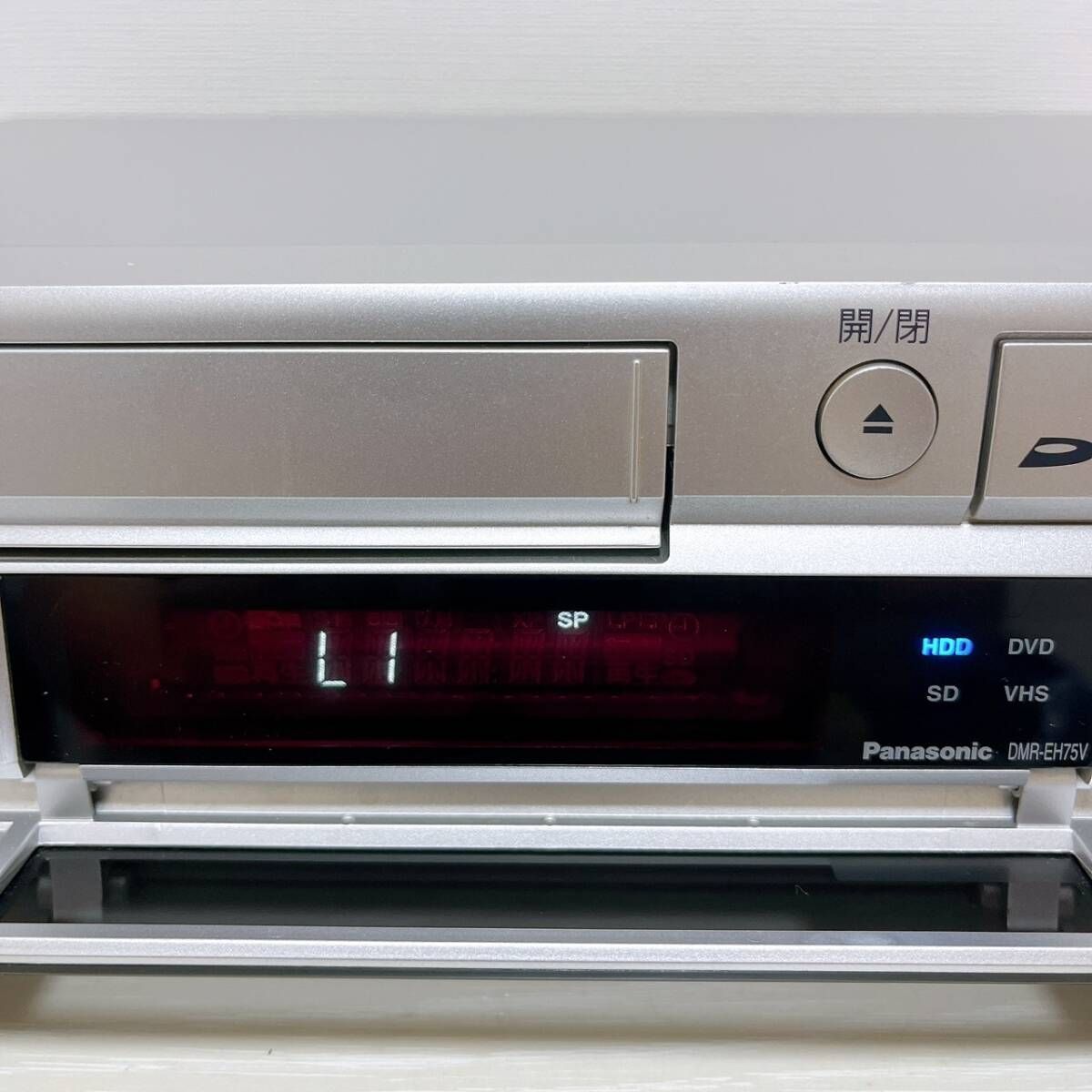 パナソニック DMR-EH75V VHS⇔DVD⇔HDD ビデオデッキ！整備済み 【公式