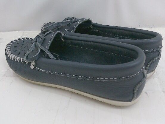 ◇ MINNETONKA ミネトンカ 209V CUT OUT LEATHER MOC モカシン