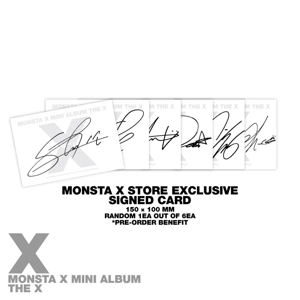 monstax モネク　モンエク　サイン monstax モネク モンエク サイン Sign】MONSTA X │ SHOWNU