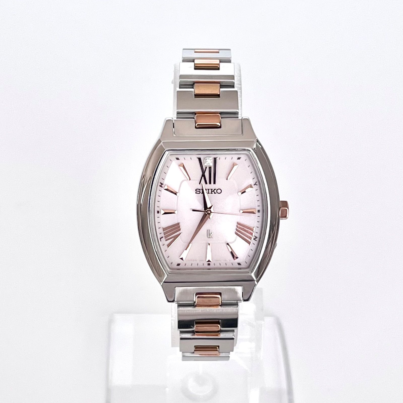 SEIKO LUKIA レディース電波ソーラー腕時計 美品 美品 電波ソーラー