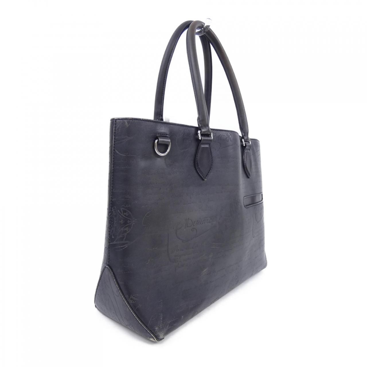 ベルルッティ Berluti トゥジュールスクリットレザートートバッグ BAG