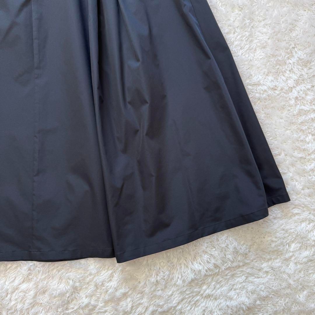 SOEJU ソージュ リモンタタックスカート L ネイビー ロング 撥水