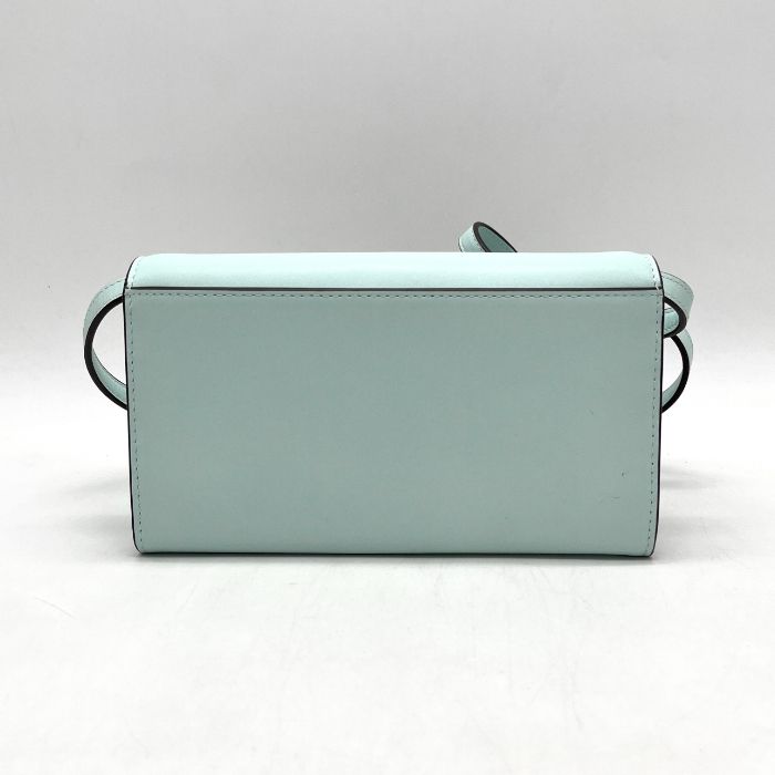 美品】kate spade ケイト スペード ロゴ レザー ショルダー ウォレット 