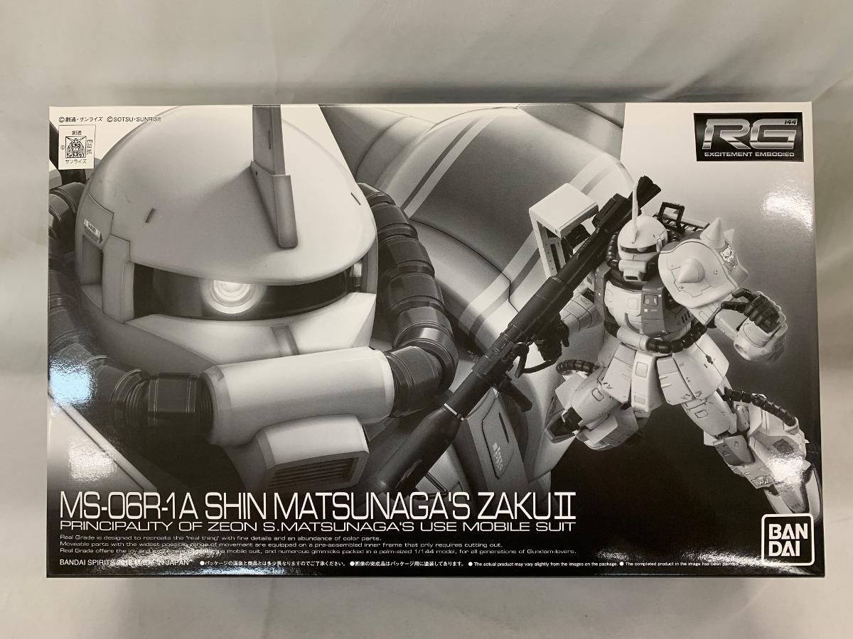 RG MS-06R-1A シン・マツナガ専用ザクII 【未開封未組立】 RG 1/144 MS-06R-1A シン・マツナガ専用ザクII [Shin