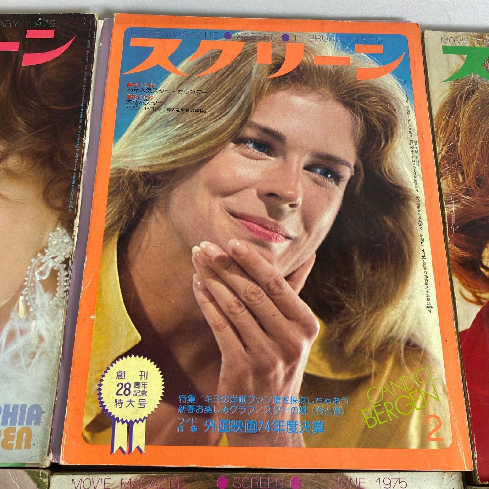 希少品】スクリーン 映画雑誌 SCREEN 1975年 1年分 12冊セット Sophia