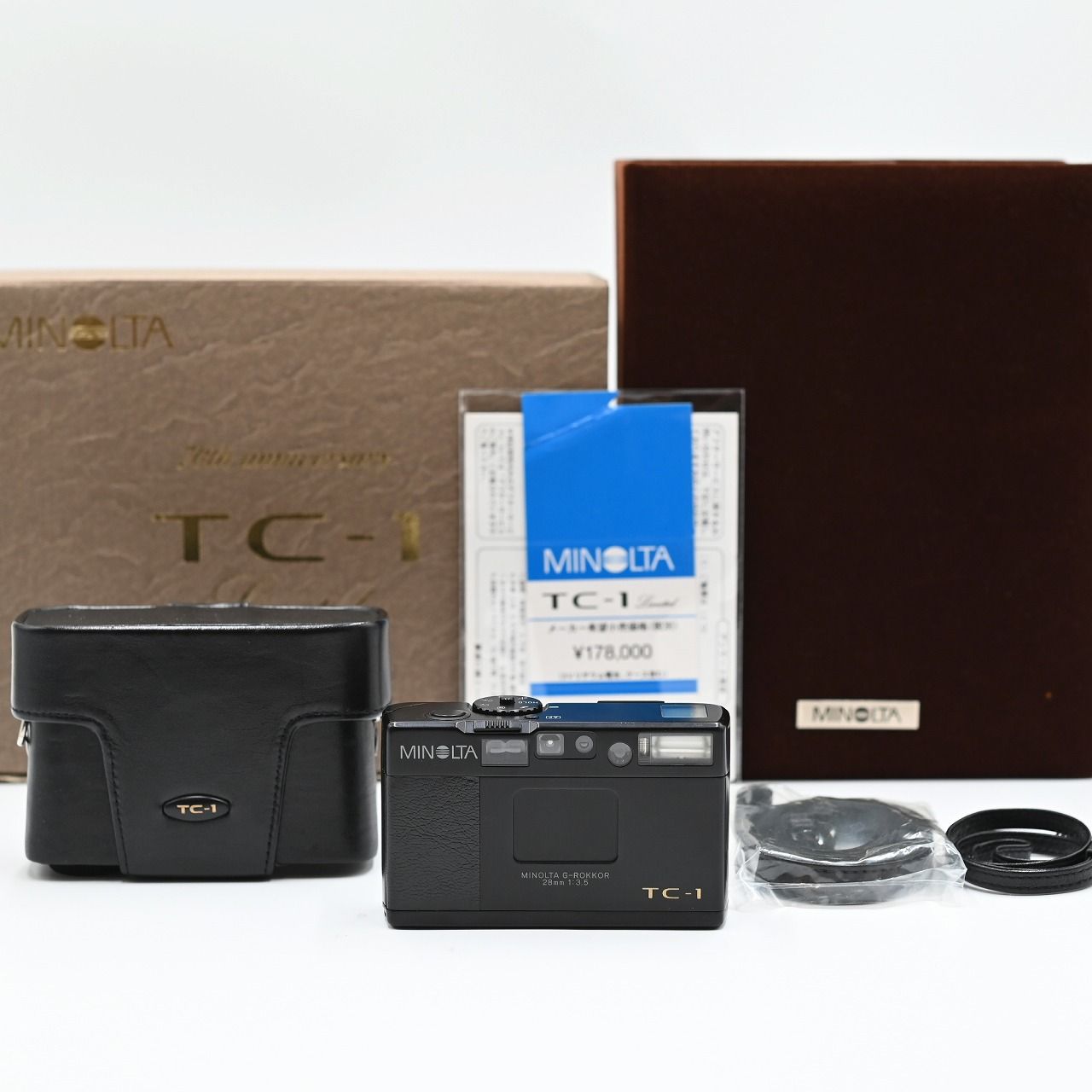 MINOLTA ミノルタ TC-1 70th Anniversary Limited Black